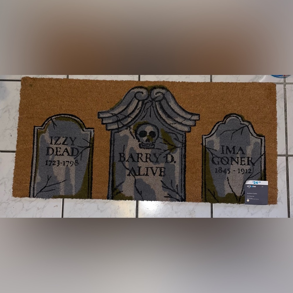 Halloween Welcome Mat